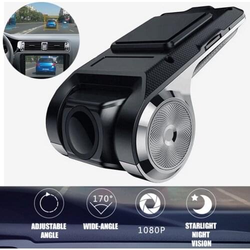 Universal 1pc Auto 1080P HD Mini Car DVR 2MP Cameras Video Recorder GPS ADAS G-sensor Dash Cam 5G HD Wide-Angle Lens