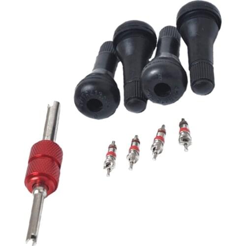 2 Way Screw Driver Screwdrives Universal Car Valve Core Wrench W/ 4*TR413