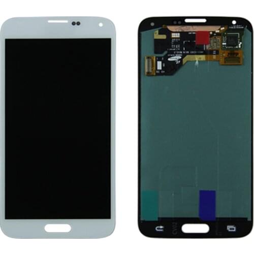 Original 5.1" S5 LCD Super AMOLED Display For SAMSUNG Galaxy S5 i9600 G900 G900F G900M G900H Touch Screen Digitizer Assembly