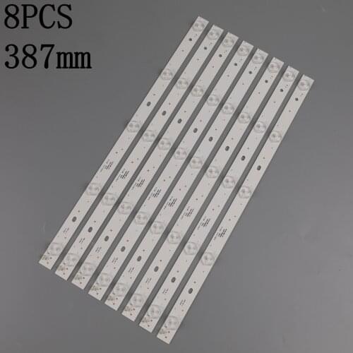 16pcs LED backlight strip for Philco PH40R86 PH40R86DSGW 400S8605X8-B0040 E34036 40S-4-10 1.00.1.388015S01R V1