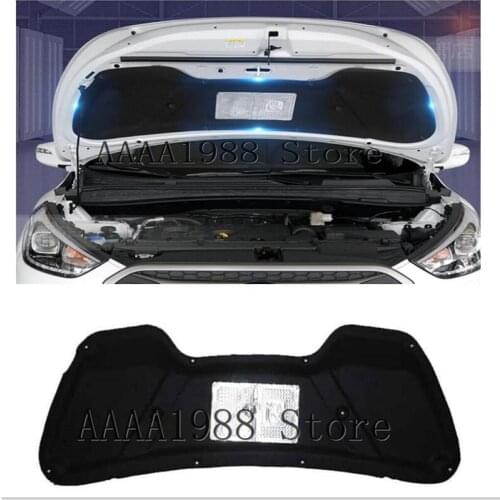 2009-2016 For Hyundai ix35 Heat Sound Insulation Cotton Front Hood Engine Firewall Mat Pad Cover Noise Deadener