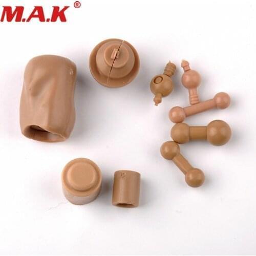 9pcs 1/6 Scale Head Connector Neck/Foot Conector Link Insert For 12" inch Figure head Model Accessories