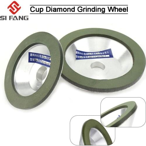 75/100/125mm Diamond Grinding Wheel Cup Circle Cutting Discs Grinder Tool for Carbide Cutter Sharpener 1Pc 150-400