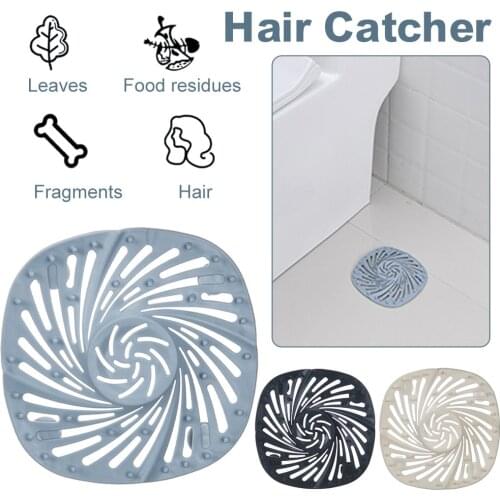 Anti-blocking Hair Catcher Hair Stopper Plug Trap Shower Floor Drain Covers Sink Strainer Filter Bathroom Kitchen Accessories