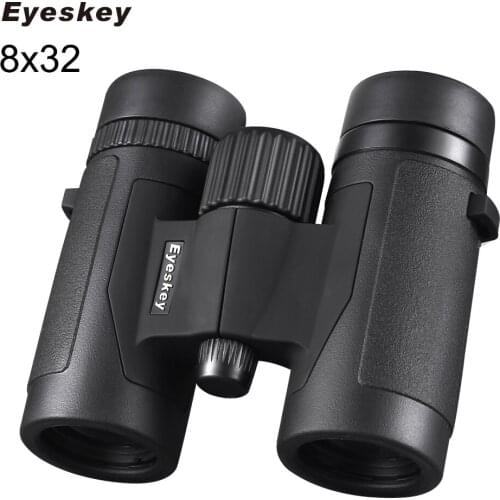 Eyeskey HD 8X32 Zoom BAK4 Optics High Quality Powerful Telescope Binoculars for Adults Hunting Outdoor Watch Scope Child Adult Gift