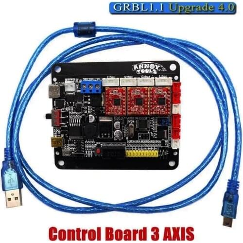 CNC 3018 GRBL 1.1 3 Axis Stepper Motor Double Y Axis USB Driver Board Controller Laser Board for GRBL CNC Router 3Axis USB Board