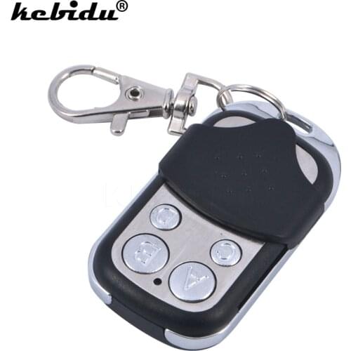 Kebidu Hot Worldwide Electric Wireless Auto Cloning Gate Garage Door Keychain Remote Control Fob 433mhz Key Fob