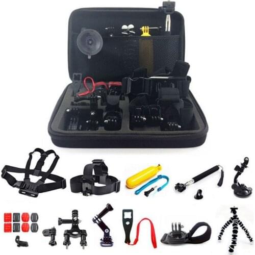Action Camera Accessories Kit for GoPro Hero 8 Max 7 6 5 4 Black GoPro 2018 Session Fusion DJI AKASO APEMAN Campark SJCAM