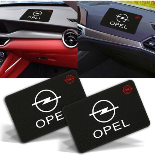 Car Non-Slip Mat Auto Dashboard Phone Anti-Slip Mat for Opel Astra j Insignia g Corsa Zafira b Mokka Vivaro Meriva Accessories