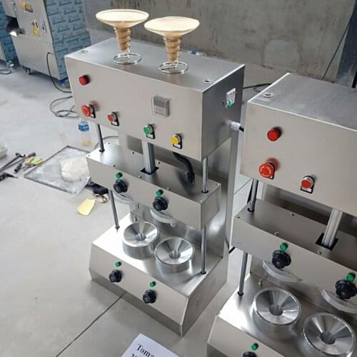 New Commercial High Quality Pizza Machine Egg Roll Pizza Machine Stainless Steel Pizza Cone Machine