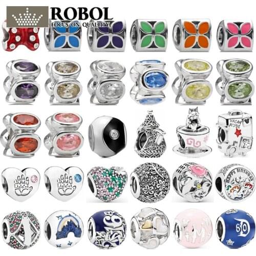 PBD ZZ 14 925 Sterling Silver New Charm with Original Carvings Exquisite Castle Charm AAAA Level Craftsmanship Girlfriend Gifts