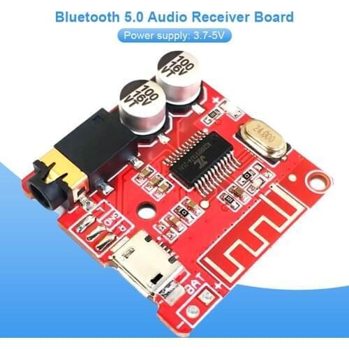 Audio Receiver Board DIY Bluetooth 5.0 Audio Receiver Module MP3 Bluetooth Decoder Board Car Speaker Audio Amplifier Board 4.1