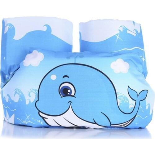 Age 2-6 Buoyancy vest baby Foam Cartoon Baby Arm Ring garment of floating kids safety life vest childrens Swim life jackets