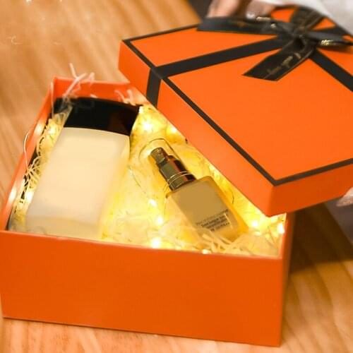 Christmas Gift Box with Bowknot/ Christmas Paper Bag for Holiday Decorative Wrapping for Christmas Gift Packaging CLH@8