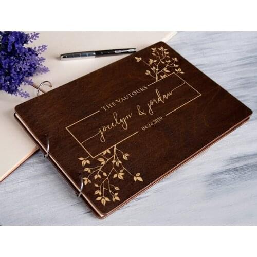 Wedding Guest Book Tree Custom Wedding Guestbook.Rustic Wedding Decor.Personalized Wedding Guest Book Ideas,Wooden Wedding Album