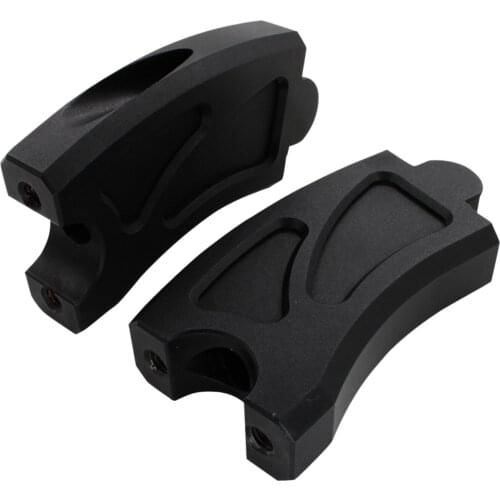 Universal Handle Bar Risers Connector for Honda Rebel CMX500 CMX300 Black