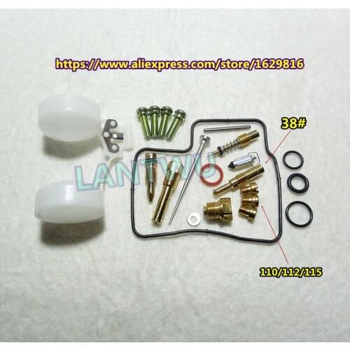 1set $ 10.9)1987~88 years HMHonda super aero CBR750 RC27-100 motorcycle carburetor repair kits With float