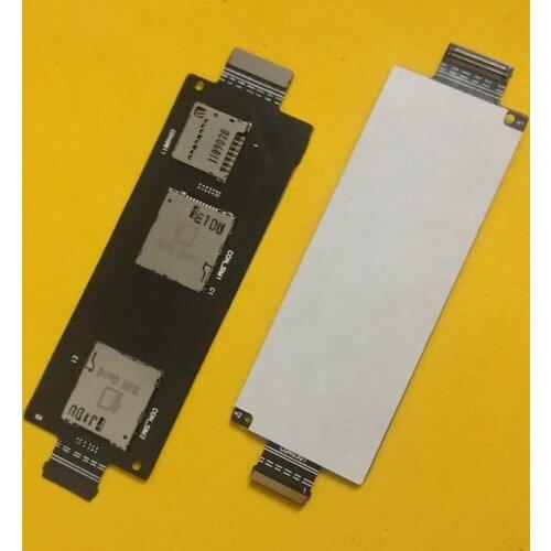 10pcs/lot New SIM Card Reader Holder Connector Slot Flex Cable For ASUS Zenfone 2 5.5 ZE550ML ZE551ML