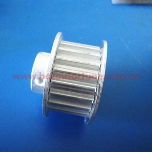 17 teeth H timing pulley belt pulley aluminum timing pulley 10mm width 6pcs a pack