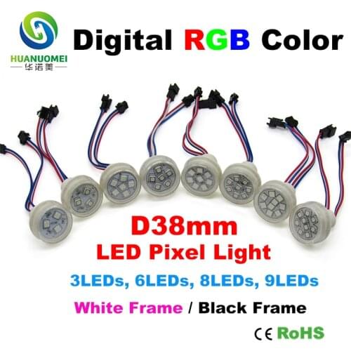 38mm ucs1903 12 v led module pixel rgb nodes modulo leds 5050 color led pixel module light ipixel ip68 modulos lighted letters