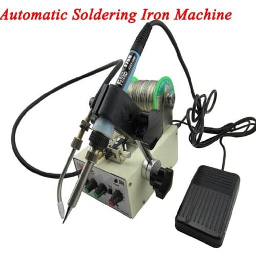 Automatic Soldering Iron Equipment Tin Feeding Constant Temperature Soldering Iron Pedal Soldering Machine Fixed Type Iron F3100