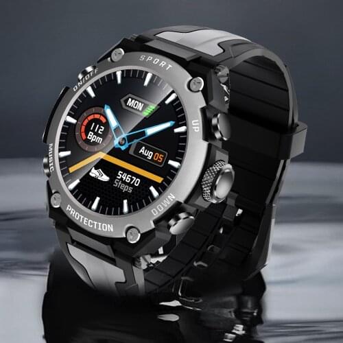 DK10 Smart Watch Bluetooth Music Height Diving Watch IP68 Waterproof Heart Rate Fitness Sports Watch Weather
