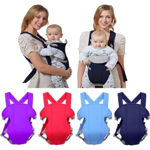 Breathable Front Facing Baby Carrier Comfortable Sling Backpack Pouch Wrap Baby Kangaroo Adjustable Safety Carrier 2-30 Months