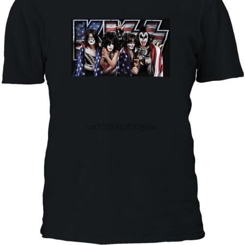 The Kiss American Rock Band T shirt Tee Shirt Top Men Women Boy Girl Ladies Unisex S M L XL XXL 3XL 4XL 5XL Oversized 675