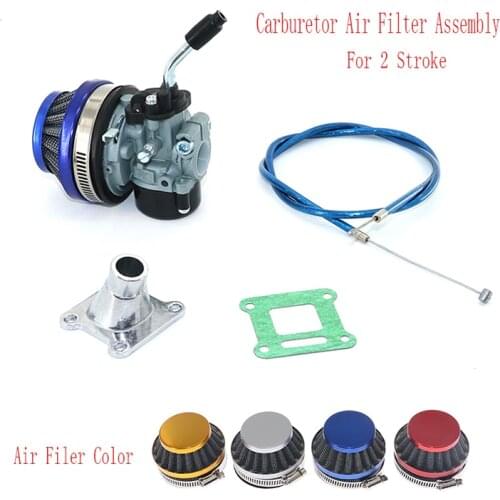 Performance 19mm carburettor air filter, for 37cc chilled water 47cc 49cc mini dirt pocket bike atv quad motocross