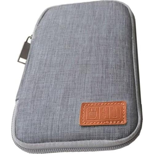 1 pc Electronics Digital Accessories Travel Multifunction Organizer Protection Pouch Storage Bag for Phone USB Cable Earphone