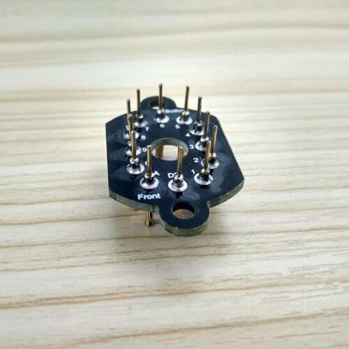 Nixie tube holder socket adapter for IN-12 glow tube fluorescent tube
