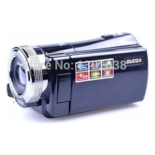 OUCCA Black Portable Digital Video Camera Camcorder 16 Mega Pixel 720P HD 2.7 inch Screen 16XDigital Zoom