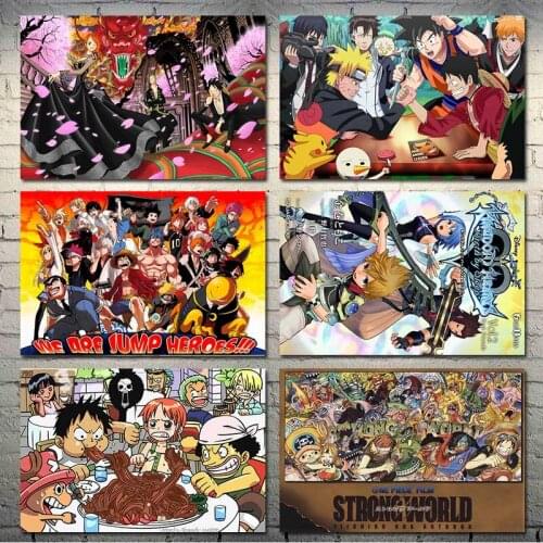 Solon Japan Animation Roles Home Decoration Canvas Painting Pictures Wall Art Hd Prints Modular No Frame Poster For Living Room