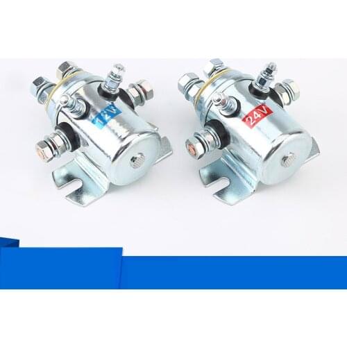 Solid Continuous Duty Solenoid Relay Switch 200A Winch 12V 24V Heavy Duty 6 Terminal