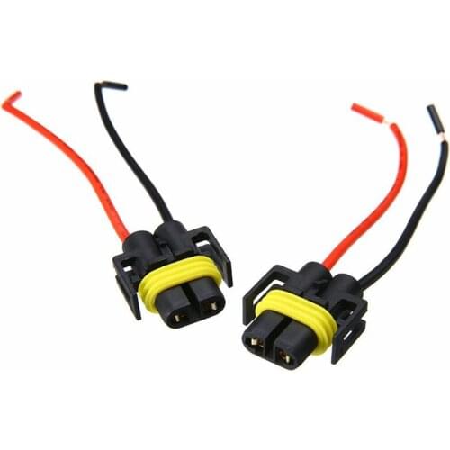 1 PC Adapter Harness Socket Wire Cord Connector H8 H9 H11 Car LED Fog Light