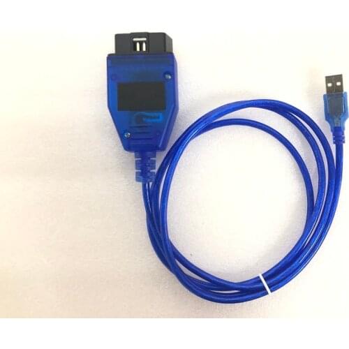 10PCS/LOT KKL USB Cable FT232RL KKL 409 VAG-COM KKL VAGCOM 409.1 OBD2 II OBD2 Diagnostic Scanner for Vag-Com Interface