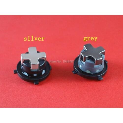 30pcs/lot Transforming Rotating D-PAD For Xbox 360 New Version Chrome Grey Black or Silver Black Base