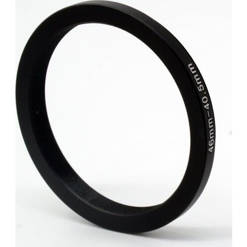 46-40.5 Step Down Filter Ring 46mm x0.75 Male to 40.5mm x0.5 Female Lens adapter