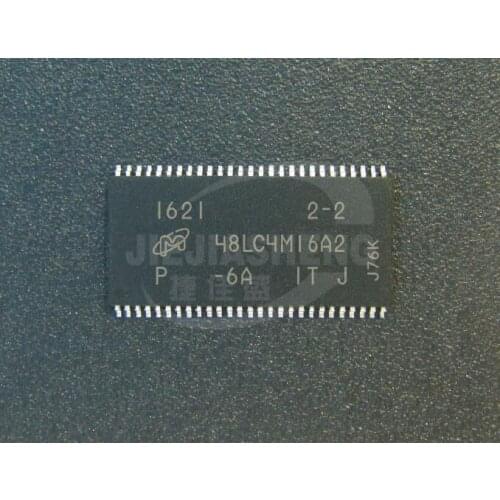 5pieces MT48LC4M16A2P-6A IT:J :TSOP-54