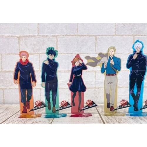 Anime Jujutsu Kaisen Itadori Yuji Nanami Kento Acrylic Figure Stand Display Model Plate Cosplay Tabletop Decor Birthday Gifts