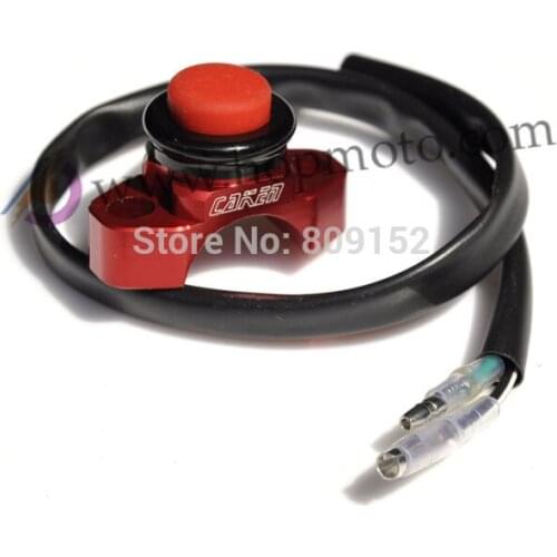 Kill Switch CNC aluminum for dirt bike /pit bike spare parts/motorcycle motor cross Free Shipping