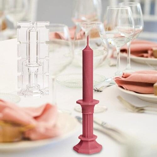 Handmade Candle Molds, Handicrafts Twist-shaped Candle Molds Antique Candle Holders Iron Ornaments