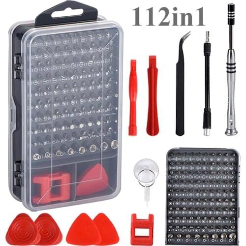 Tool Parts Screwdriver Kit 115 in 1 Precision Screwdriver Set Magnetic Computer Repair Tool Kit Pc Screwdriver Set with Case
