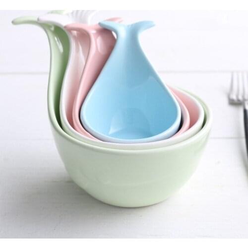 Creative whale lovely roast small bowl of household ceramic bowl household bowls creativity tableware