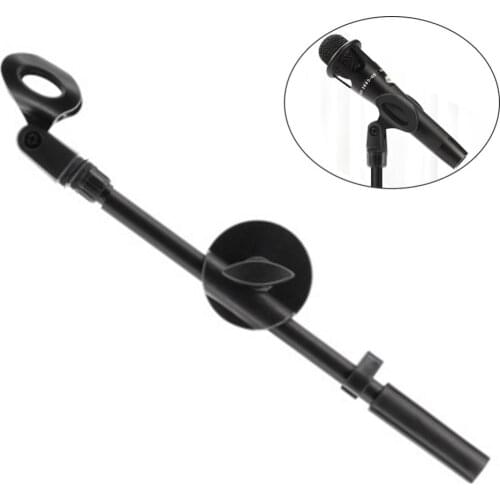 Microphone Crossbar StandS Cradle Microphone Clip Tripod Pole Accessories 3/8 Screw Holder Top Microphone Bracket Kits