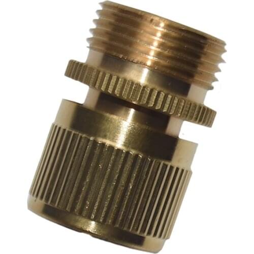 G3/4 copper connector Brass quick connector garden 3/4 male connectors the faucet adapter brass fitting garden water accessories