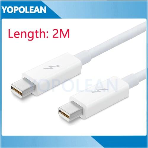 High Quality Thunderbolt 2 Cable Adapter Connector Thunderbolt 2 Data Cable 2m For Apple Multimedia Monitor