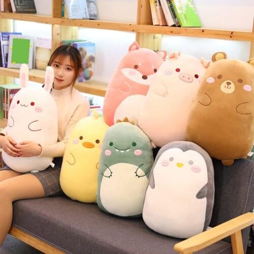 Cute Piggy Puppets 40CM Plush Toys Sleeping Pillow Wedding Tossing Dolls Soothing Stalls Activities Gift Stuffed Toys Decoration