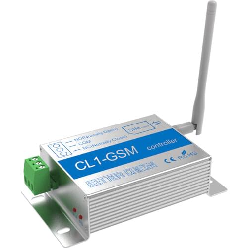 CL1-GSM Smart remote wireless GSM controller switch module GSM Gate Opener for Gate Garage Door control free by mobile phone