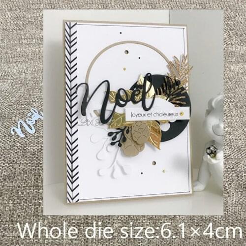 XLDesign Craft Metal Cutting Dies cut dies letter noel decoration scrapbook Album Paper Card Craft Embossing die cuts